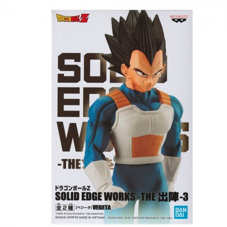 Esttua Banpresto Dragon Ball Z Solid Edge Works Vol.3 - Vegeta (verso A)