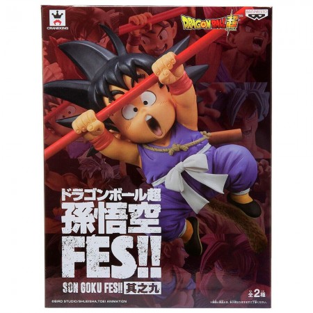 Esttua Banpresto Dragon Ball Super Goku Fes Vol.9 - Son Goku (verso B)