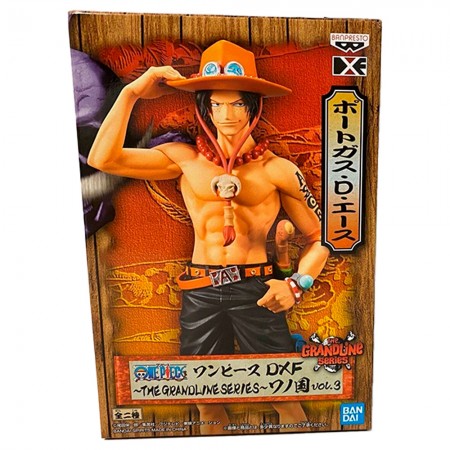 Esttua Banpresto One Piece Dxf The Grandline Series Vol.3 - Portgas D.ace