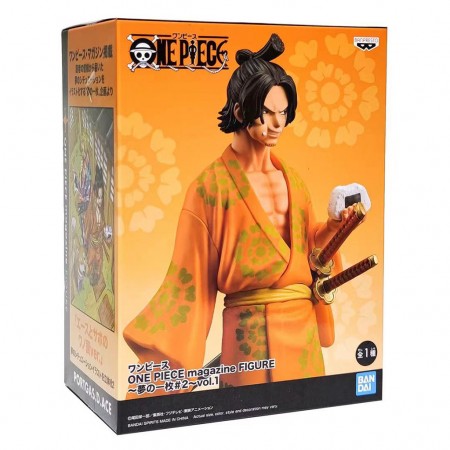 Esttua Banpresto One Piece Magazine Vol.1 - Portgas D. Ace