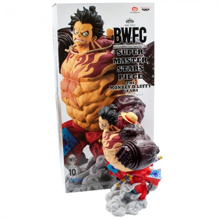 Esttua Banpresto Bwfc One Piece Super Master Stars - Luffy Gear 4