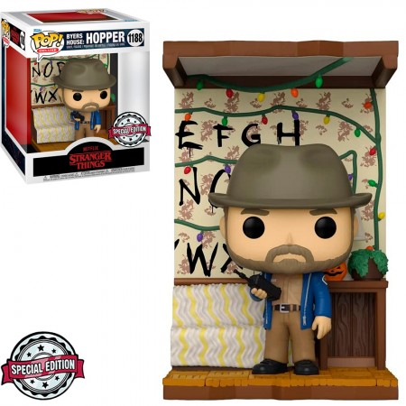 Funko Pop Stranger Things Byers House Exclusive - Hopper 1188 (deluxe)