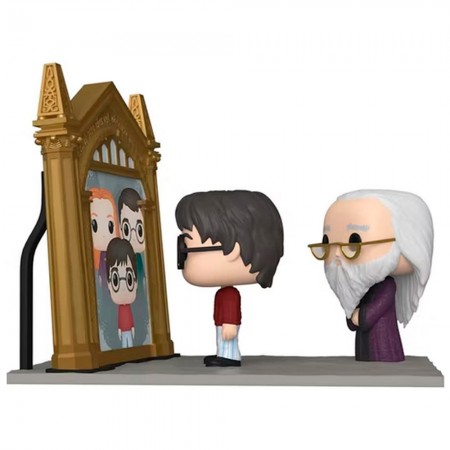 Funko Pop Moment Harry Potter Exclusive - Harry & Albus Dumbledore W/mirror Of Erised 145