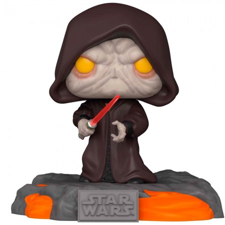 Funko Pop Star Wars Red Saber Series Volume 1 Exclusive - Darth Sidious 519 (glows In The Dark)