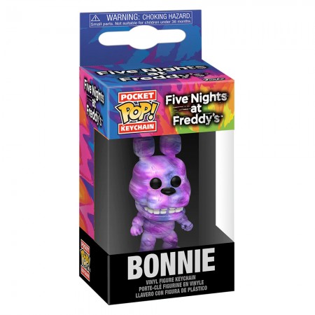 Chaveiro Funko Pocket Pop Keychain Five Nights At Freddy's - Tie-dye Bonnie