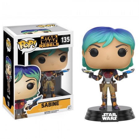Funko Pop Star Wars Rebels Sabine  135