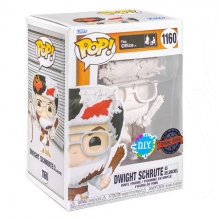Funko Pop The Office Exclusive - Dwight Schrute (as Belsnickel) 1160 (d.i.y)