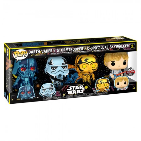 Funko Pop Star Wars - Retro Series (4 Pack)