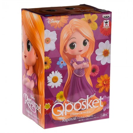 Esttua Banpresto Q Posket Disney Characters - Rapunzel Girlish Charm (verso A)