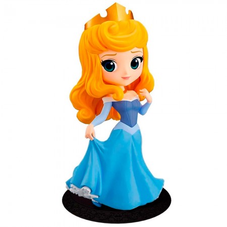 Esttua Banpresto Q Posket Disney Characters - Aurora Blue Dress (verso B)