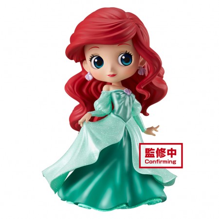 Esttua Banpresto Qposket Disney Characters Glitter Line - Flower Ariel (18394)