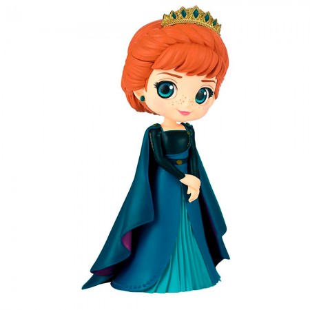 Esttua Banpresto Q Posket Disney Characters Frozen - Anna (verso A)