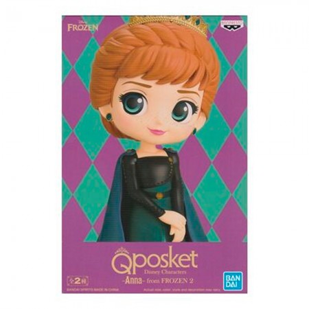 Esttua Banpresto Q Posket Disney Characters Frozen - Anna (verso A)