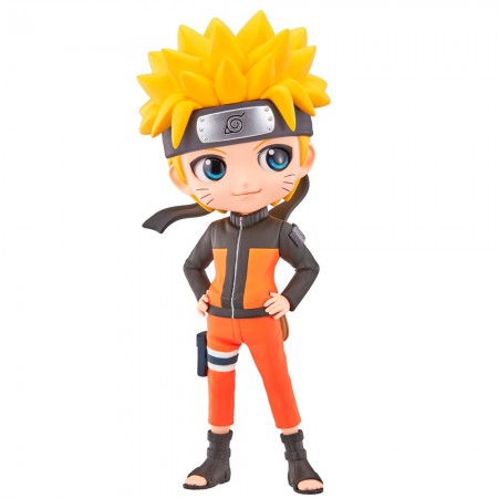 Esttua Banpresto Q Posket Naruto Shippuden - Naruto Uzumaki (verso A)