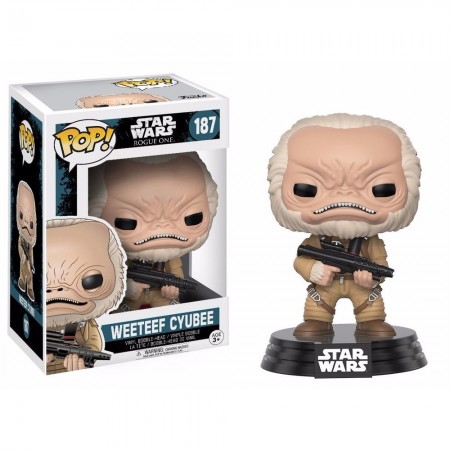 Funko Pop Star Wars Rogue Weeteef Cyubbe  187