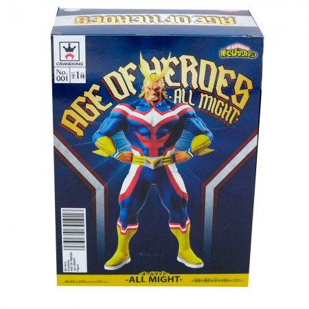 Esttua Banpresto My Hero Academia Age Of Heroes - All Might