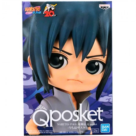 Esttua Banpresto Q Posket Naruto Shippuden - Uchiha Sasuke (verso A)