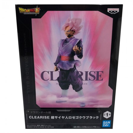 Esttua Banpresto Dragon Ball Super Clearise Super Saiyan Rose - Goku Black