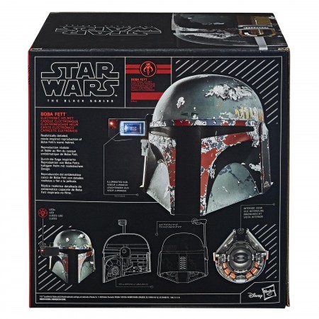 Capacete Hasbro Electronic Star Wars Mandalorian - Boba Fett