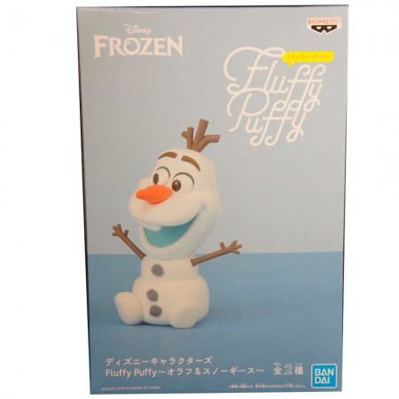 Esttua Banpresto Fluffy Puffy Disney Frozen - Olaf