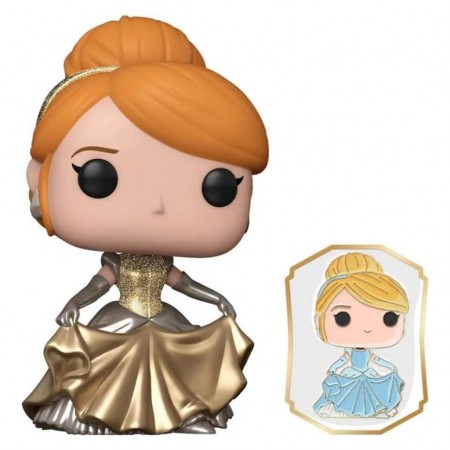 Funko Pop Disney Ultimate Princess Exclusive - Cinderella 222 (com Pin)