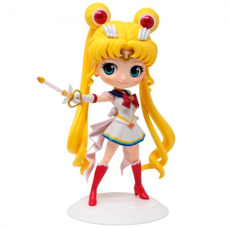 Esttua Banpresto Q Posket Sailor Moon Eternal Super Sailor - Usagi Kaleidoscope