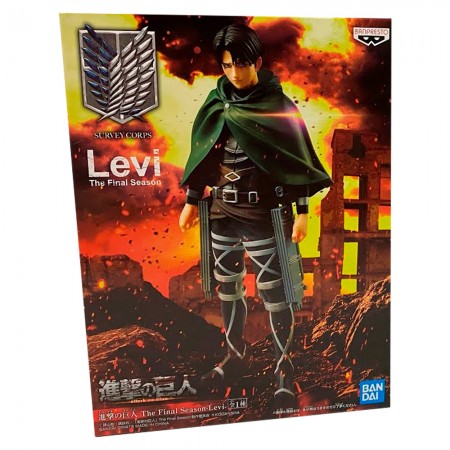 Esttua Banpresto Attack On Titan The Final Season - Levi