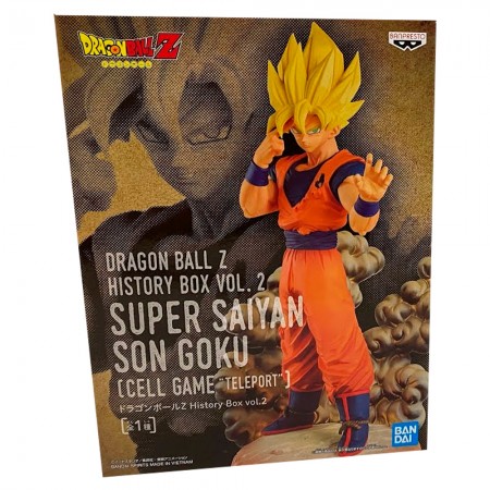 Esttua Banpresto Dragon Ball Z History Box Vol.2 - Son Goku