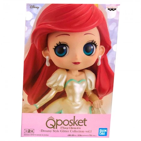 Esttua Banpresto Q Posket Disney Characters Dreamy Style Glitter  - Ariel