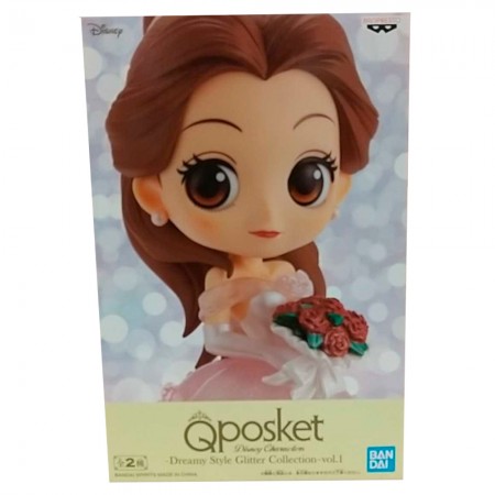 Esttua Banpresto Q Posket Disney Characters Dreamy Style Glitter Vol.1 - Belle