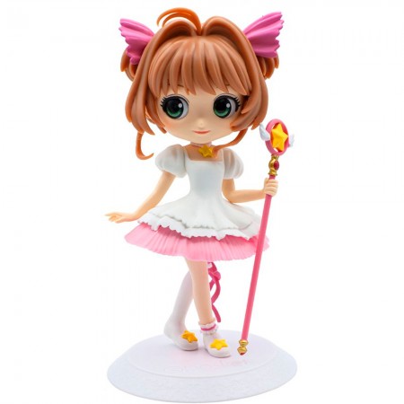 Esttua Banpresto Q Posket Cardcaptor Sakura Clear Card - Sakura Kinomoto