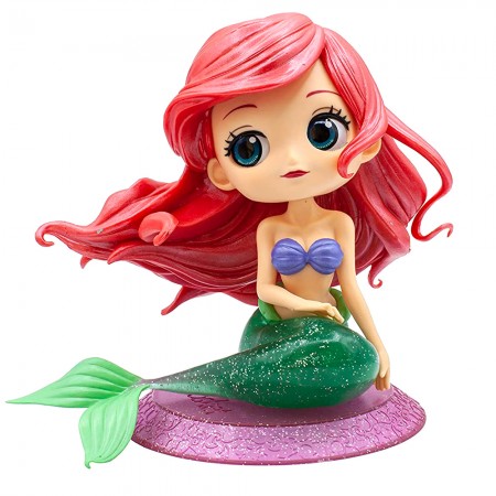 Esttua Banpresto Q Posket Disney Characters Glitter Line - Ariel
