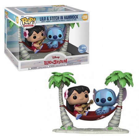 Funko Pop Moment Disney Lilo & Stitch - Lilo & Stitch In Hammock 1200