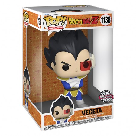 Funko Pop Dragon Ball Z Exclusive - Vegeta 1138 (super Sized 10'')