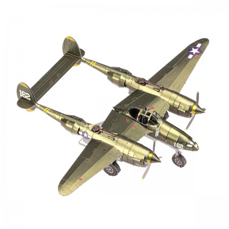 Miniatura de Metal Earth - P-38 Lightning Icx143