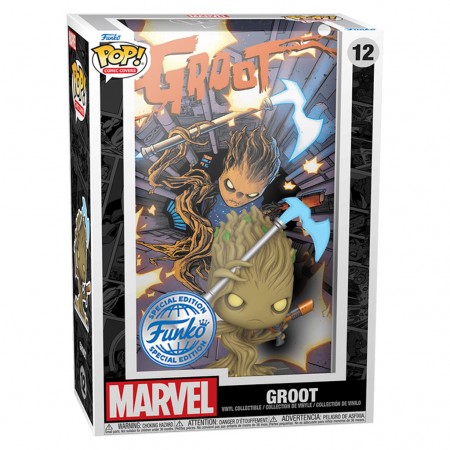 Funko Pop Marvel Cover Guardians Galaxy - Groot 12