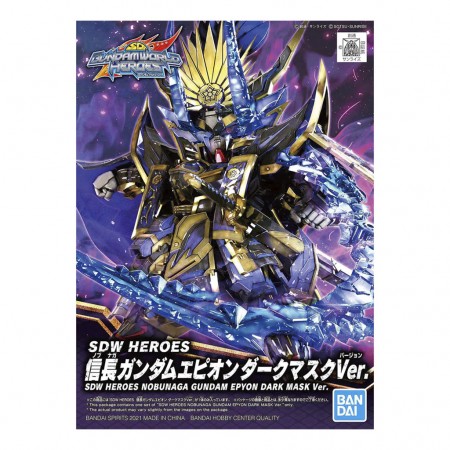 Esttua Bandai Sdw Gundam World Heroes - Nobunaga Epyon Dark Mask 19167