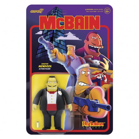 Boneco Super7 The Simpsons: Mcbain - Sanator Mendoza 13601
