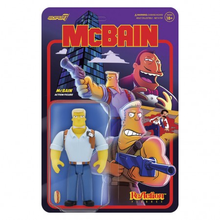 Boneco Super7 The Simpsons - Mcbain 9819