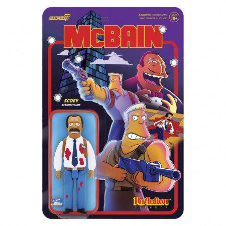 Boneco Super7 The Simpsons: Mcbain - Scoey 9826
