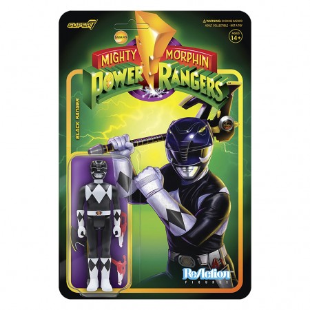 Boneco Super7 Mighty Morphin Power Rangers - Black Ranger 13786