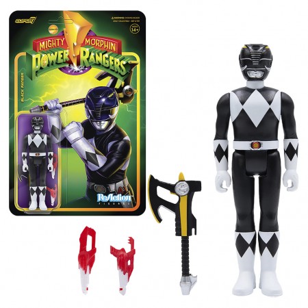Boneco Super7 Mighty Morphin Power Rangers - Black Ranger 13786