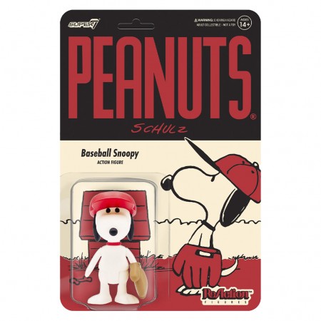 Boneco Super7 Peanuts-  Snoopy Baseball 17142