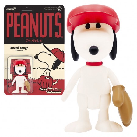 Boneco Super7 Peanuts-  Snoopy Baseball 17142