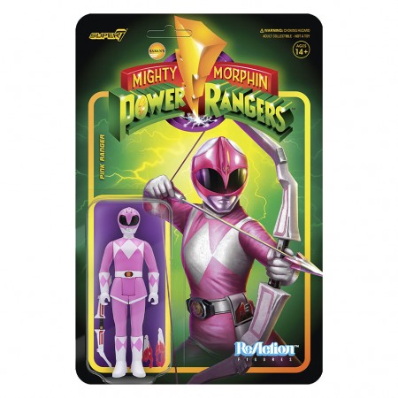 Boneco Super7 Mighty Morphin Power Rangers - Pink Ranger 13779