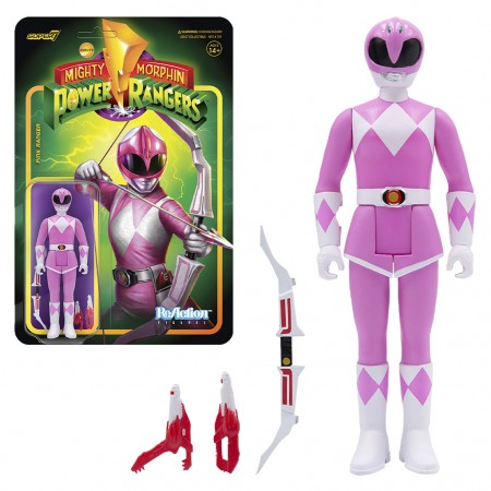 Boneco Super7 Mighty Morphin Power Rangers - Pink Ranger 13779