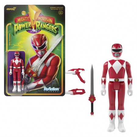 Boneco Super7 Mighty Morphin Power Rangers - Red Ranger 153416