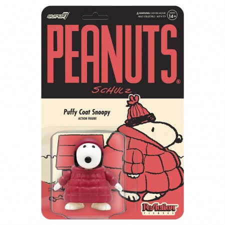 Boneco Super7 Peanuts - Snoopy Puffy Coat 17104