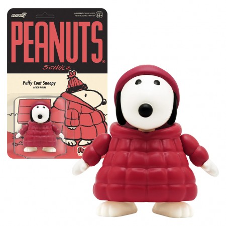 Boneco Super7 Peanuts - Snoopy Puffy Coat 17104