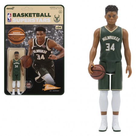 Boneco Super7 Nba Miwaukee Bucks - Giannis Antetokoumpo 6054